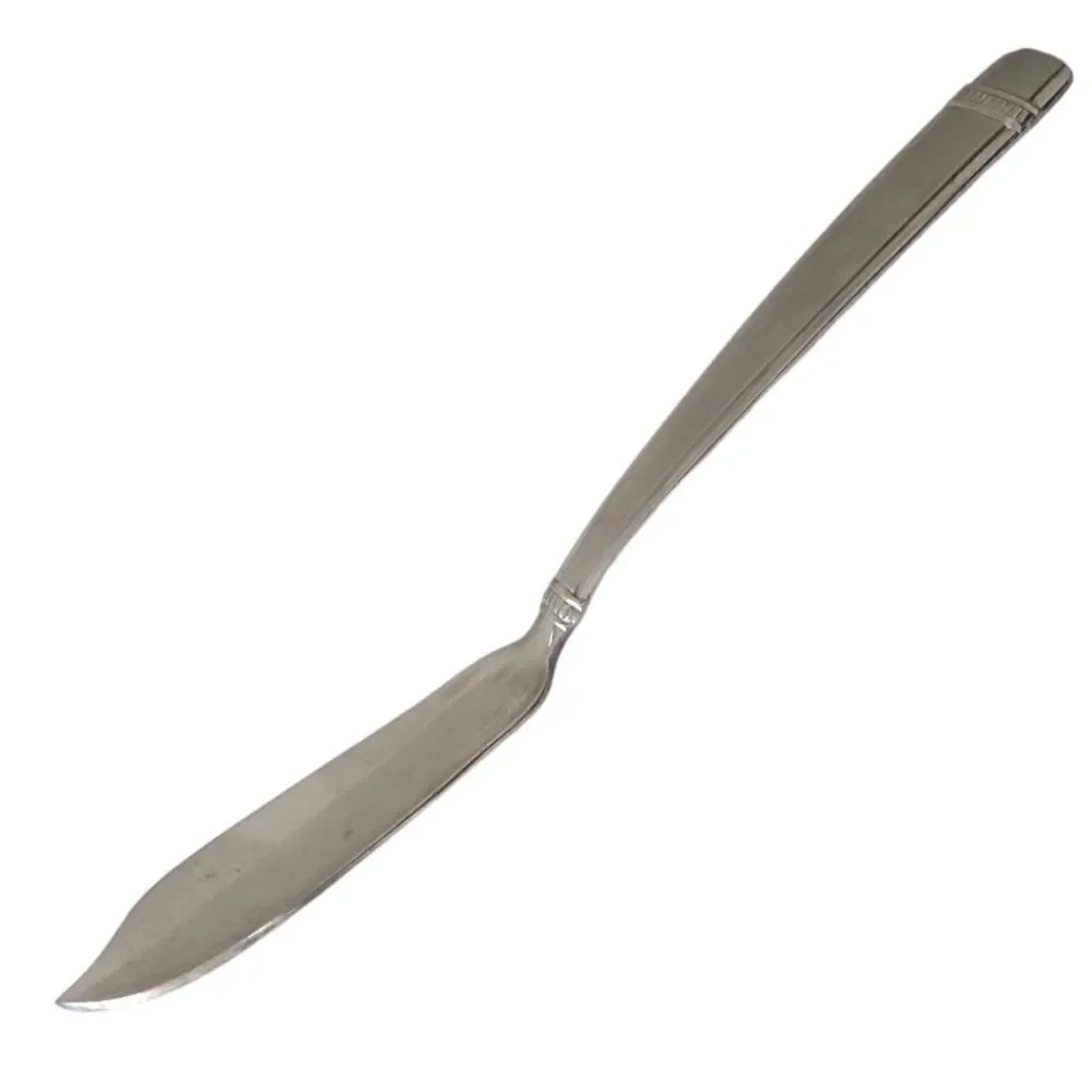 Reed & Barton Durham Butter Knife Stainless Everyday Glossy Silverware Flatware.